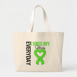 Bolsa Tote Grande Senhorita diária Meu Mamã do linfoma I