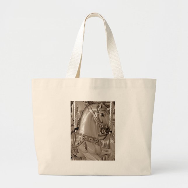 Bolsa Tote Grande Sepia Horse (Frente)