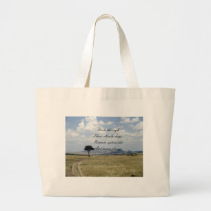 Bolsa Tote Grande ser otimista