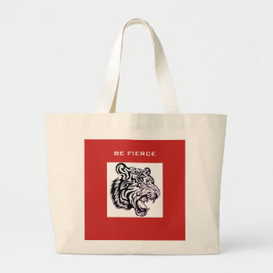 BOLSA TOTE GRANDE SER SACO DE TOTE DE TIGRE FIERAL
