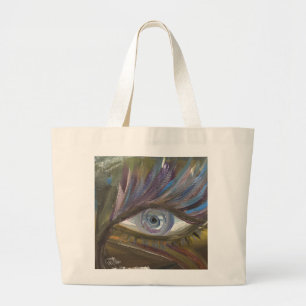 Bolsa Tote Grande Seu Olho É O Espelho Da Sua Alma