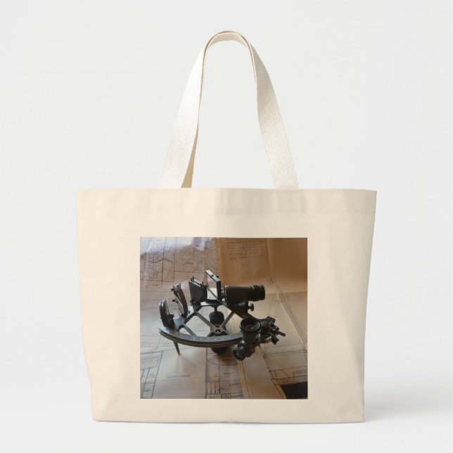 Bolsa Tote Grande Sextante Antigo (Frente)