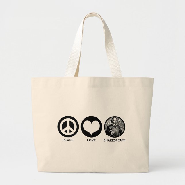 Bolsa Tote Grande Shakespeare (Frente)