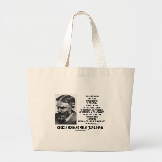 Bolsa Tote Grande Shaw Estabilidade Dourada Honestidade Deputados Go (Frente)