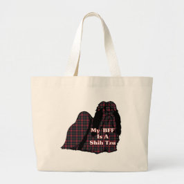 Bolsa Tote Grande Shih Tzu BFF Ofertas