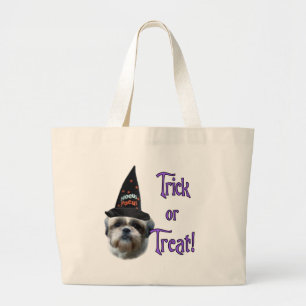 Bolsa Tote Grande Shih Tzu Trick
