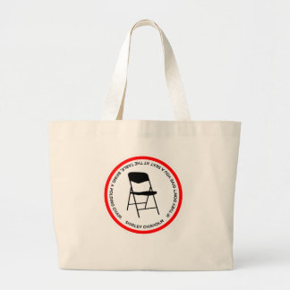 Bolsa Tote Grande Shirley Chisholm Folding Chair Quote Empowering