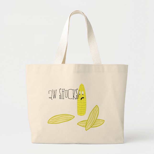 Bolsa Tote Grande Shucks do Aw! Sacola (Frente)