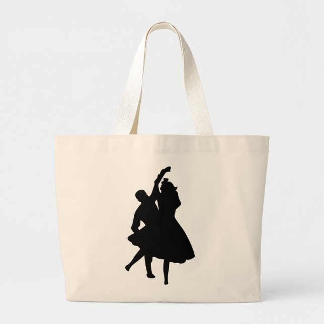 BOLSA TOTE GRANDE SILHOUETTE DANCERS (Frente)