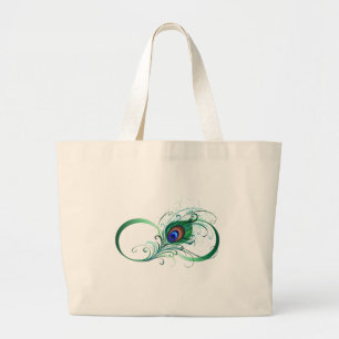 Bolsa Tote Grande Símbolo Infinito com Pancete
