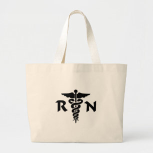 Bolsa Tote Grande Símbolo médico do RN
