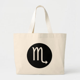 Bolsa Tote Grande Símbolo Scorpio