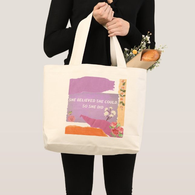 Bolsa Tote Grande simples  (Frente (produto))