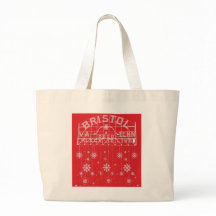 Sinal Bristol de Natal Vermelho