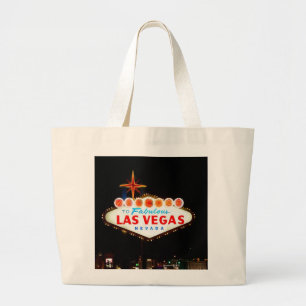 Bolsa Tote Grande Sinal de Vegas Lit Up