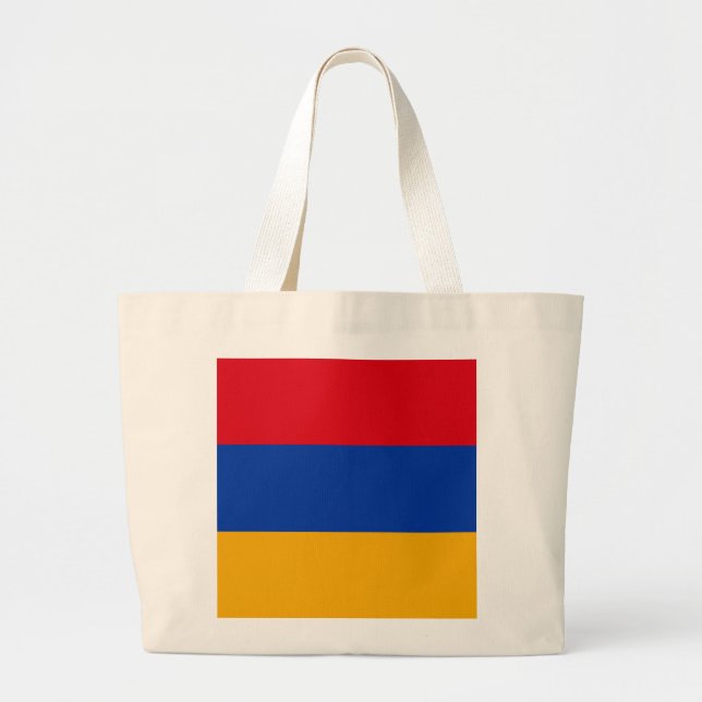 Bolsa Tote Grande Sinalizador Armênia (Frente)
