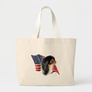 Bolsa Tote Grande Sinalizador Chin Japonês