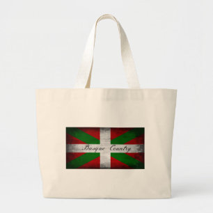 Bolsa Tote Grande Sinalizador de Distância do País Basco