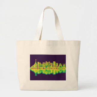 Bolsa Tote Grande Skyline Brasil do Rio de Janeiro