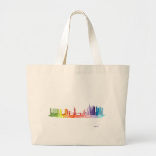 Bolsa Tote Grande Skyline da NOVA IORQUE