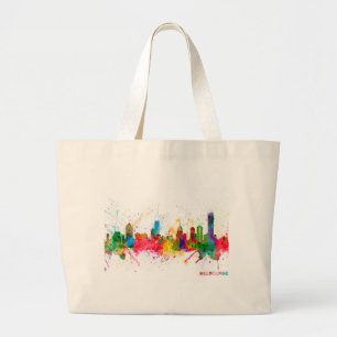 Bolsa Tote Grande Skyline de Melbourne
