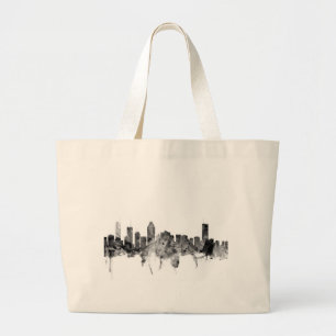 Bolsa Tote Grande Skyline de Montreal Canadá