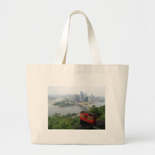 Bolsa Tote Grande Skyline de Pittsburgh