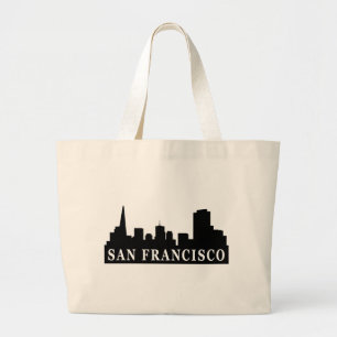 Bolsa Tote Grande Skyline de San Francisco