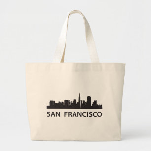 Bolsa Tote Grande Skyline de San Francisco