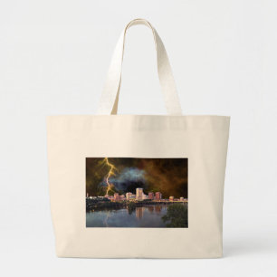 Bolsa Tote Grande Skyline tormentoso de Richmond