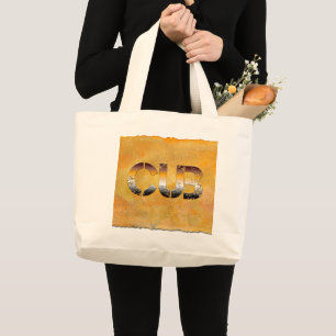 Bolsa Tote Grande SlipperyJoe's ursinho culturalmente enraizado LGBT