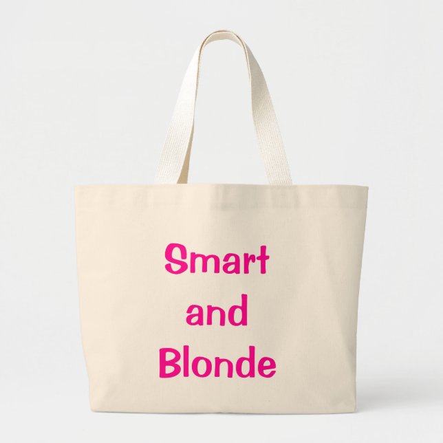 Bolsa Tote Grande Smart e louro (Frente)