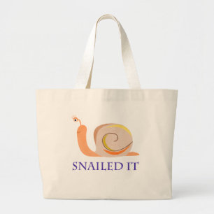 Bolsa Tote Grande Snailed ele