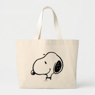 Bolsa Tote Grande Snoopy Smile Giggle Laugh