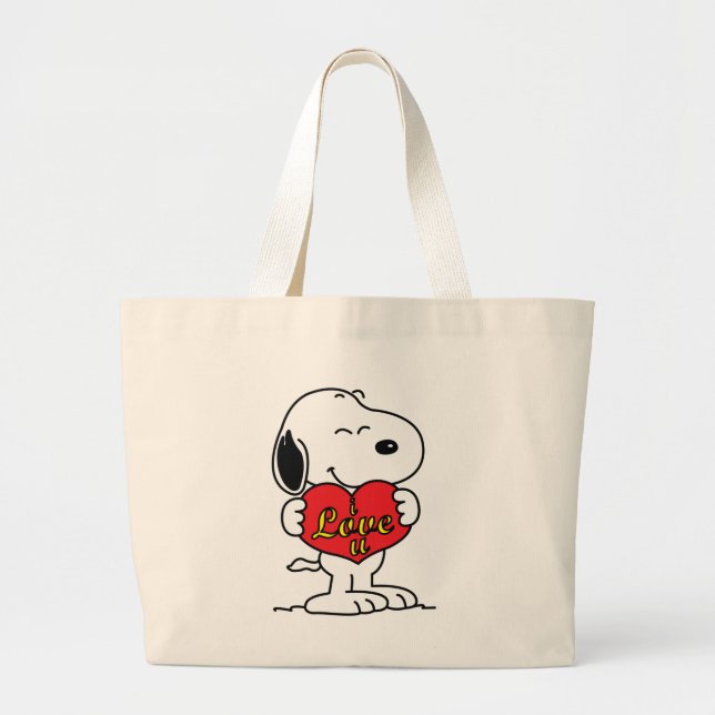 Bolsa Tote Grande Snoopy Tote Bag (Frente)