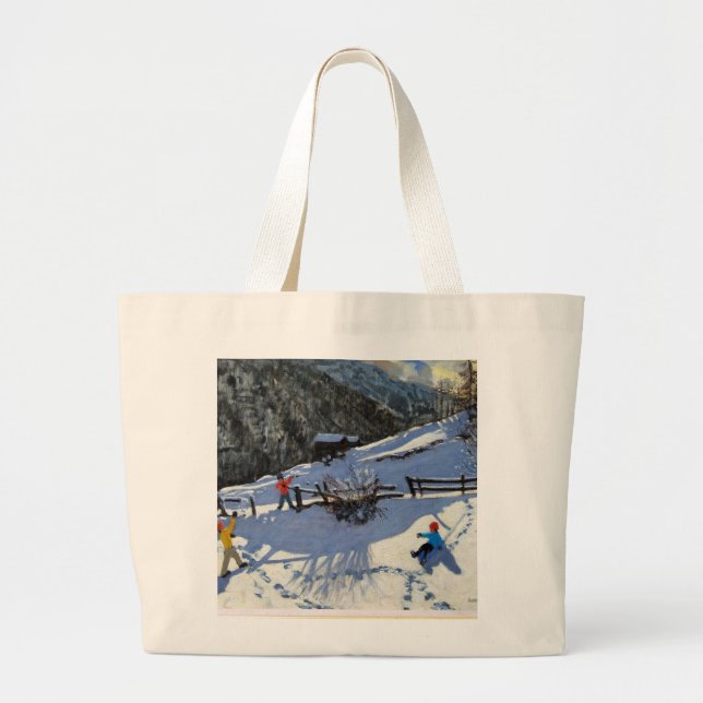 Bolsa Tote Grande Snowballers Zermatt (Frente)