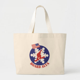 Bolsa Tote Grande Snowboard Alta