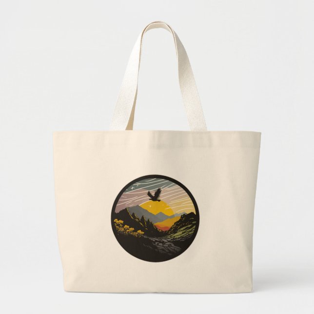 Bolsa Tote Grande Snowdonia (Frente)