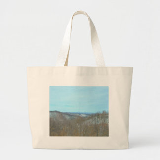 Bolsa Tote Grande Snowy Mountain West Virginia Overlook