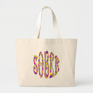 Bolsa Tote Grande SÓBER Retro 60's Art Psicedélico
