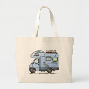 Bolsa Tote Grande Sobre o saco do campista rv do táxi