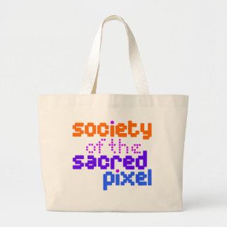 Bolsa Tote Grande Sociedade do Pixel Sagrado