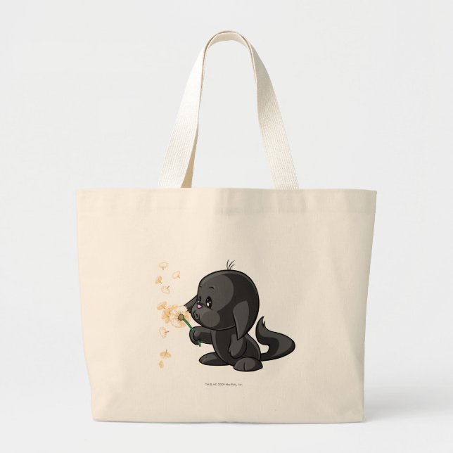 Bolsa Tote Grande Sombra de Kacheek (Frente)