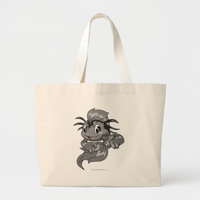 Bolsa Tote Grande Sombra de Koi (Frente)
