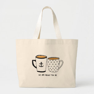 Bolsa Tote Grande Somos a Maldita Tea Be