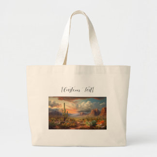 Bolsa Tote Grande Sonhos do Deserto - Saco de Tote