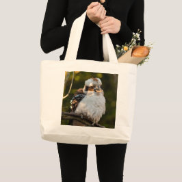Bolsa Tote Grande Soprava rindo kookaburra
