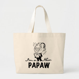 Bolsa Tote Grande Sorrindo novos Camisetas e presentes
