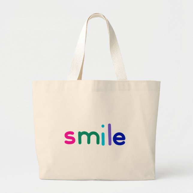 Bolsa Tote Grande Sorriso (Frente)