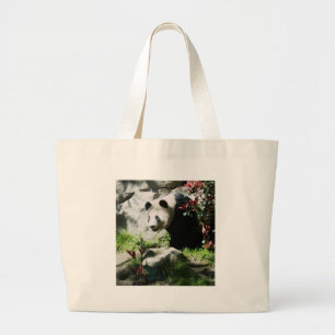 Bolsa Tote Grande Sorriso da panda
